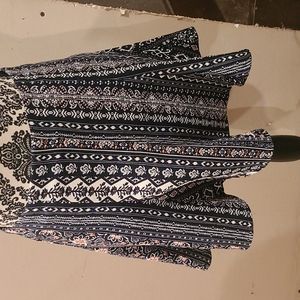 High Waist Floral Skirt